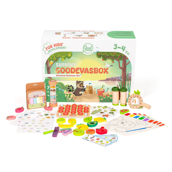Kit giochi estivo per bambini (3–4 anni) — GoodevasBox - Goodevas IT