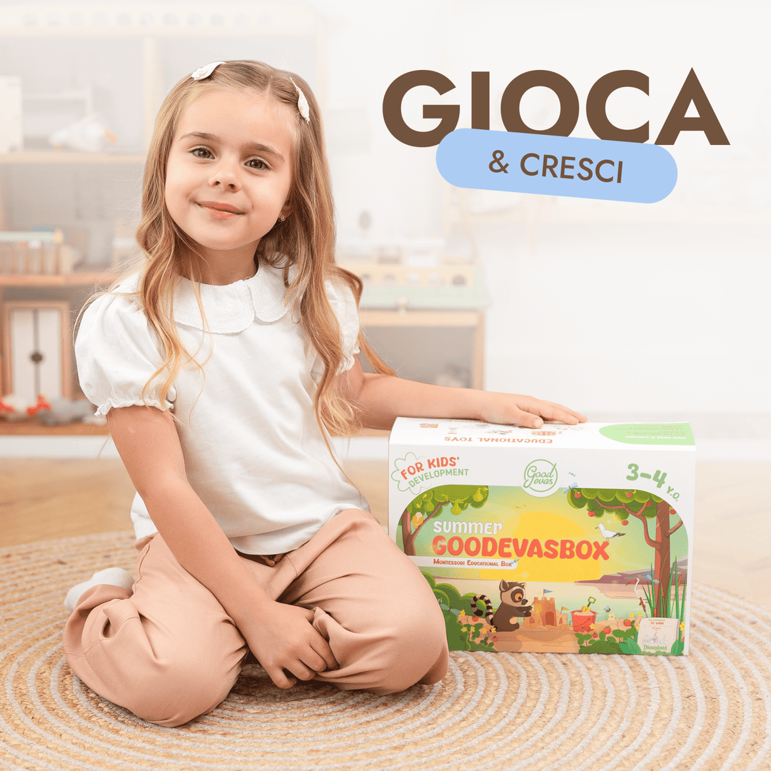 Kit giochi estivo per bambini (3–4 anni) — GoodevasBox - Goodevas IT