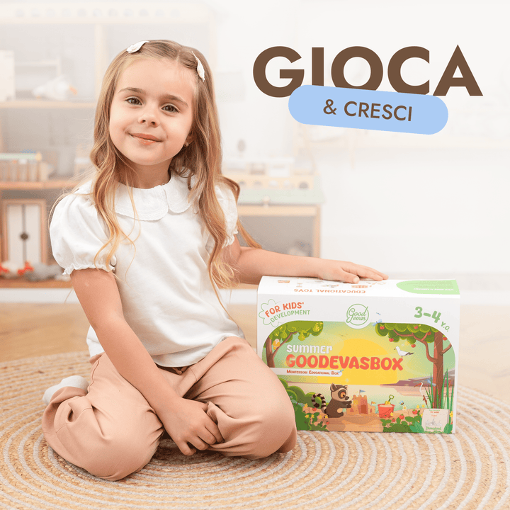Kit giochi estivo per bambini (3–4 anni) — GoodevasBox - Goodevas IT