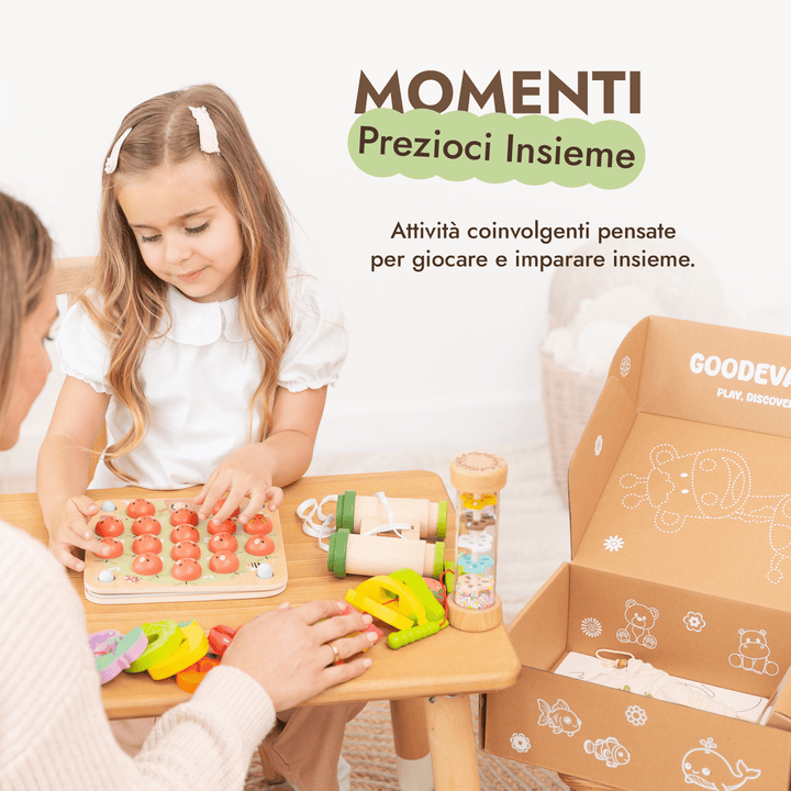 Kit giochi estivo per bambini (3–4 anni) — GoodevasBox - Goodevas IT
