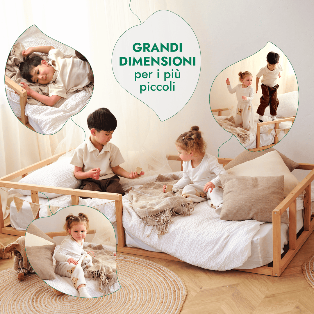 Letto Montessori per Bambini e Neonati dai 6 mesi - Goodevas IT