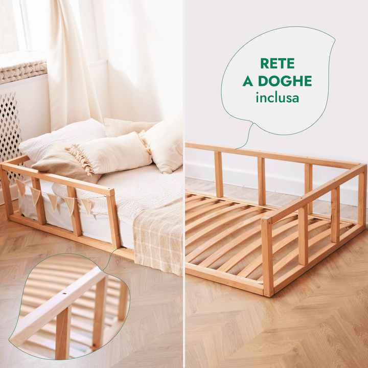 Letto Montessori per Bambini e Neonati dai 6 mesi - Goodevas IT