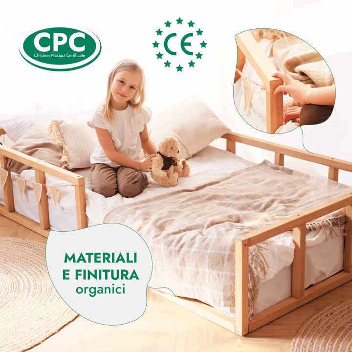 Letto Montessori per Bambini e Neonati dai 6 mesi - Goodevas IT