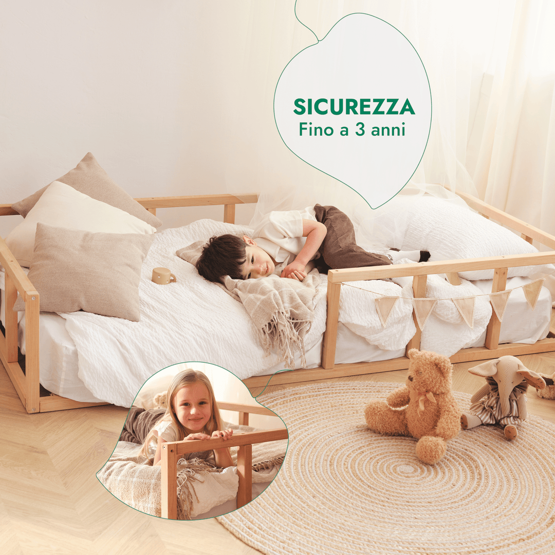 Letto Montessori per Bambini e Neonati dai 6 mesi - Goodevas IT