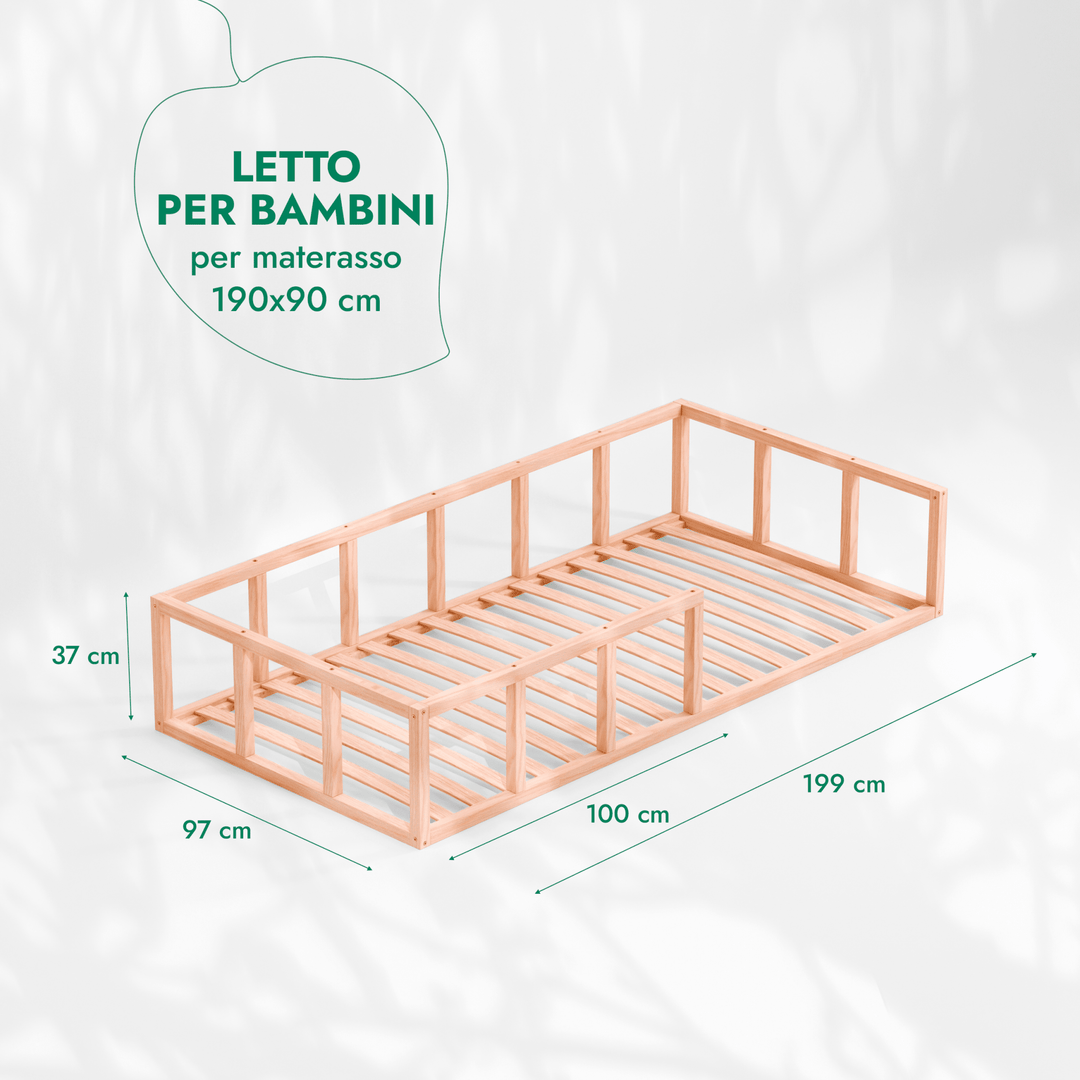 Letto Montessori per Bambini e Neonati dai 6 mesi - Goodevas IT