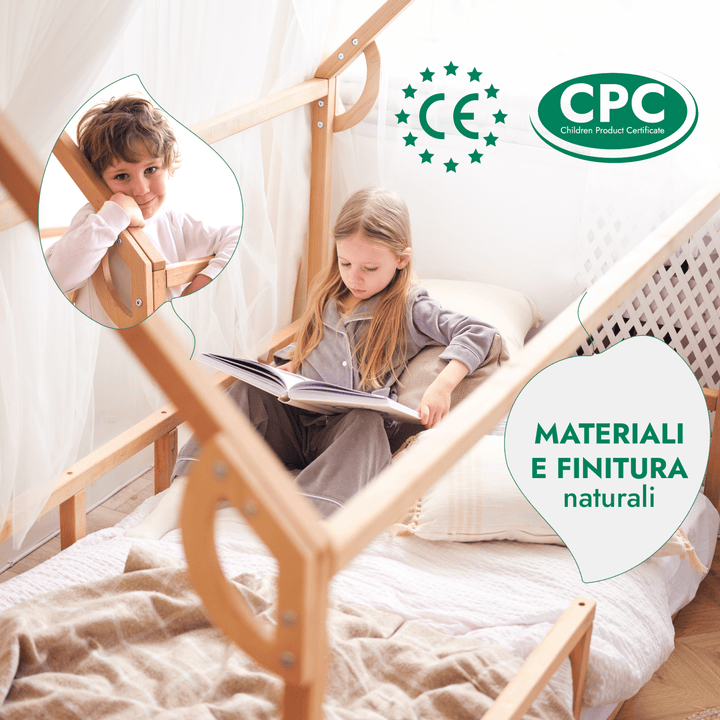 Letto per Bambini e Neonati da 1 anno - Goodevas IT