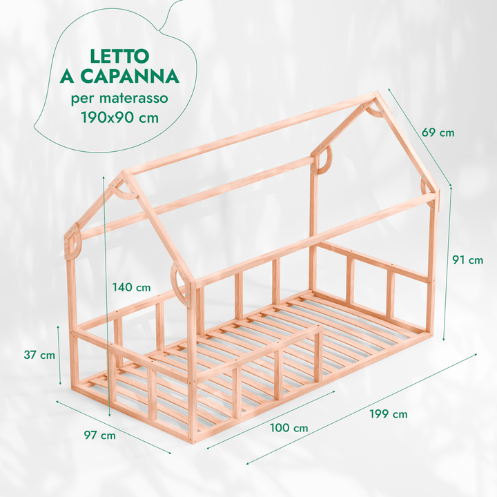 Letto per Bambini e Neonati da 1 anno - Goodevas IT