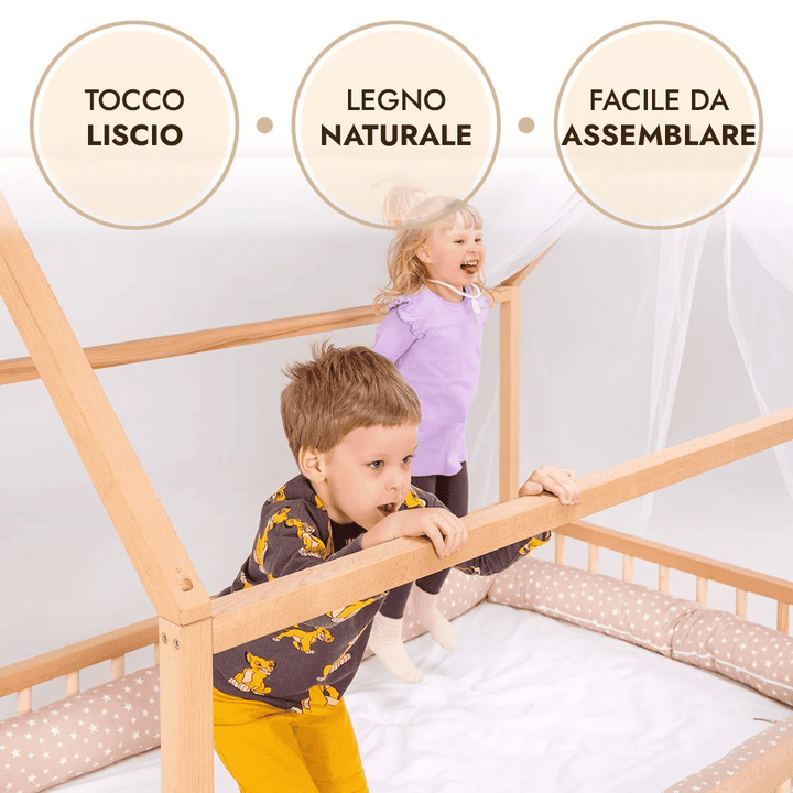 Letto per Bambini e Neonati da 1 anno