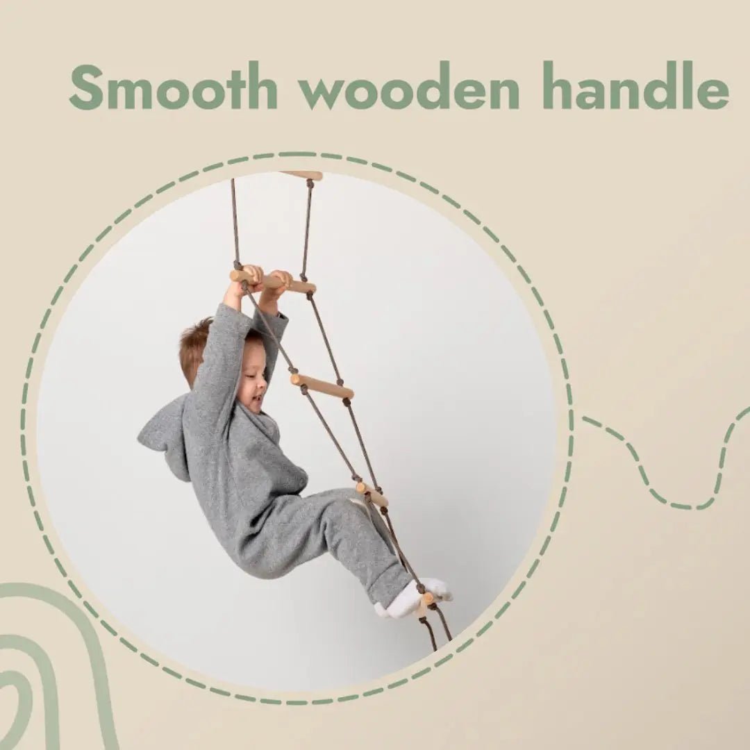 Scala a corda da arrampicata per bambini 3 - 9 anni - Goodevas IT