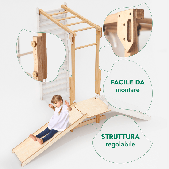 Set da Gioco nella Giungla per Spalliere Svedesi - Goodevas IT