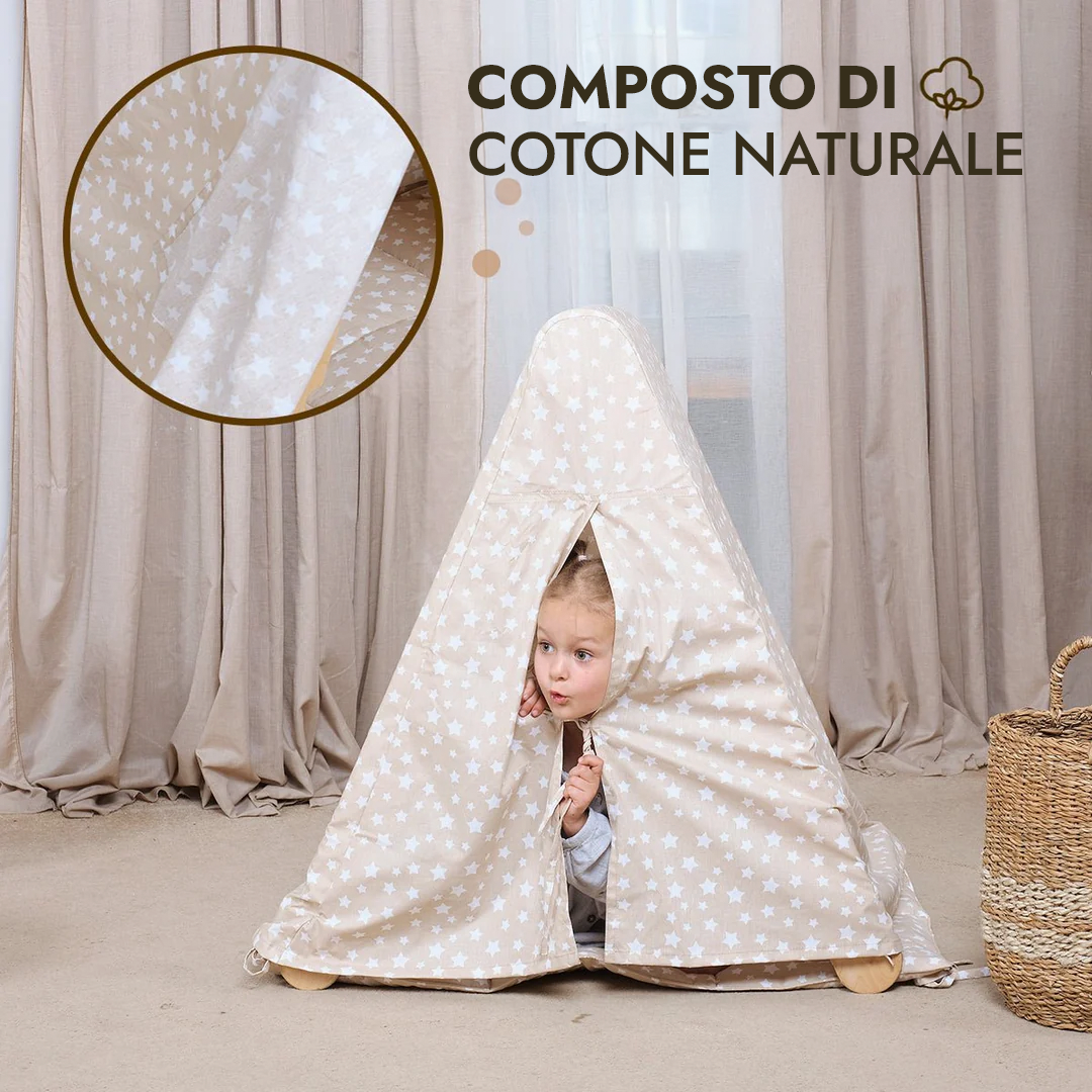 Copertura della Tenda da Gioco con Materasso per la Scala a Triangolo da Arrampicata