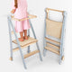 Torre di apprendimento: sgabello pieghevole per bambini piccoli - Grigio