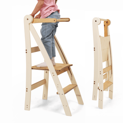 Torre Montessori Regolabile – Sgabello per Bambini
