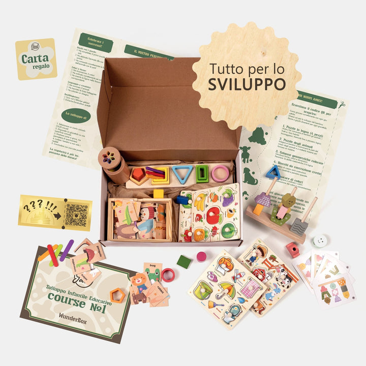 WunderBox 1–3 anni – Box educativo per i più piccoli - Goodevas IT