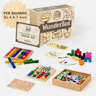 WunderBox 4–7 anni – Box educativo per bambini
