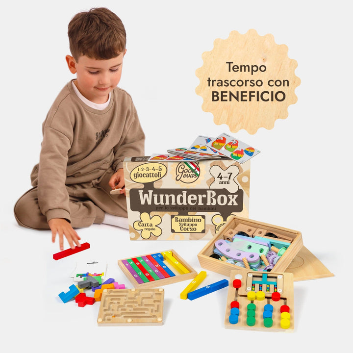 WunderBox 4–7 anni – Box educativo per bambini - Goodevas IT